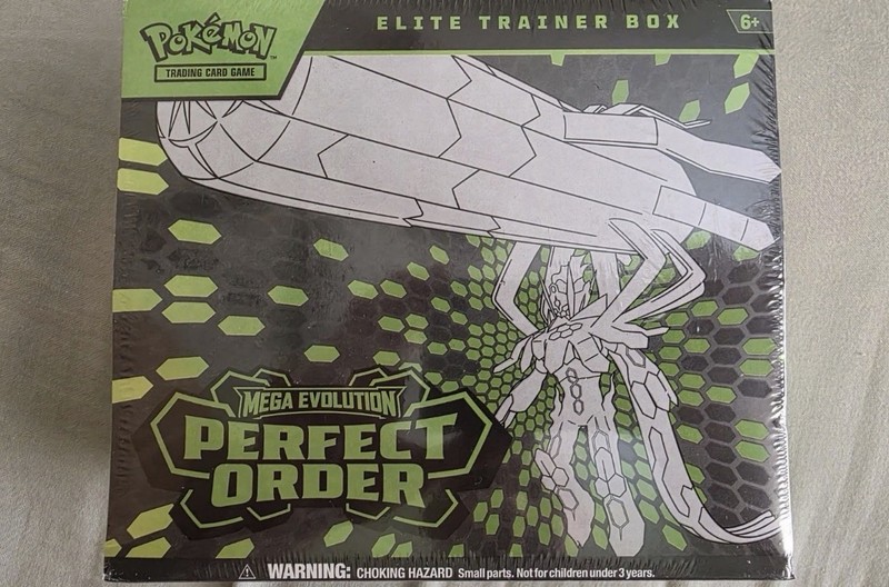 Pokémon Pokémon TCG Mega Evolution: Perfect Order Elite Trainer Box Kit