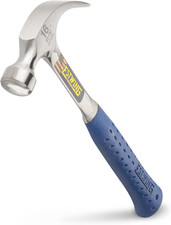 ESTWING Hammer - 16 Oz USA Made Curved Claw Hammer with Smooth Face & Shock Redu