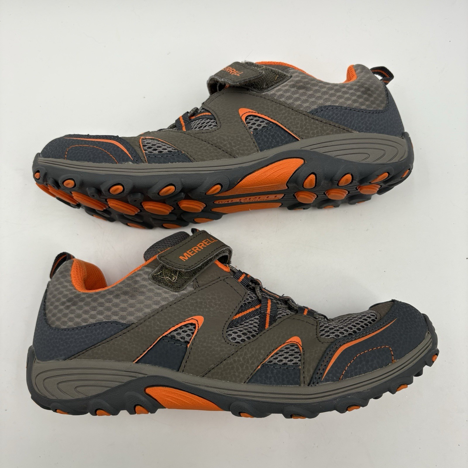 SAOLA Scarpe da ginnastica Merrell Trail Chaser MY57109 grigio arancione taglia US 7Y