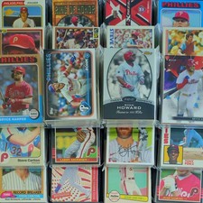 Philadelphia Phillies 40 Card Lot – Stars, Rookies, Inserts - Collector Team Mix