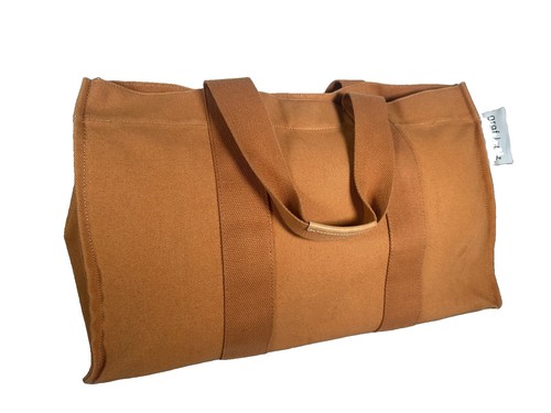 Graf & Lantz Hana canvas tote Golden Tan Wide  Large