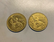 2023 and 2024 Chuck E Cheese Tokens Bright and Shinny