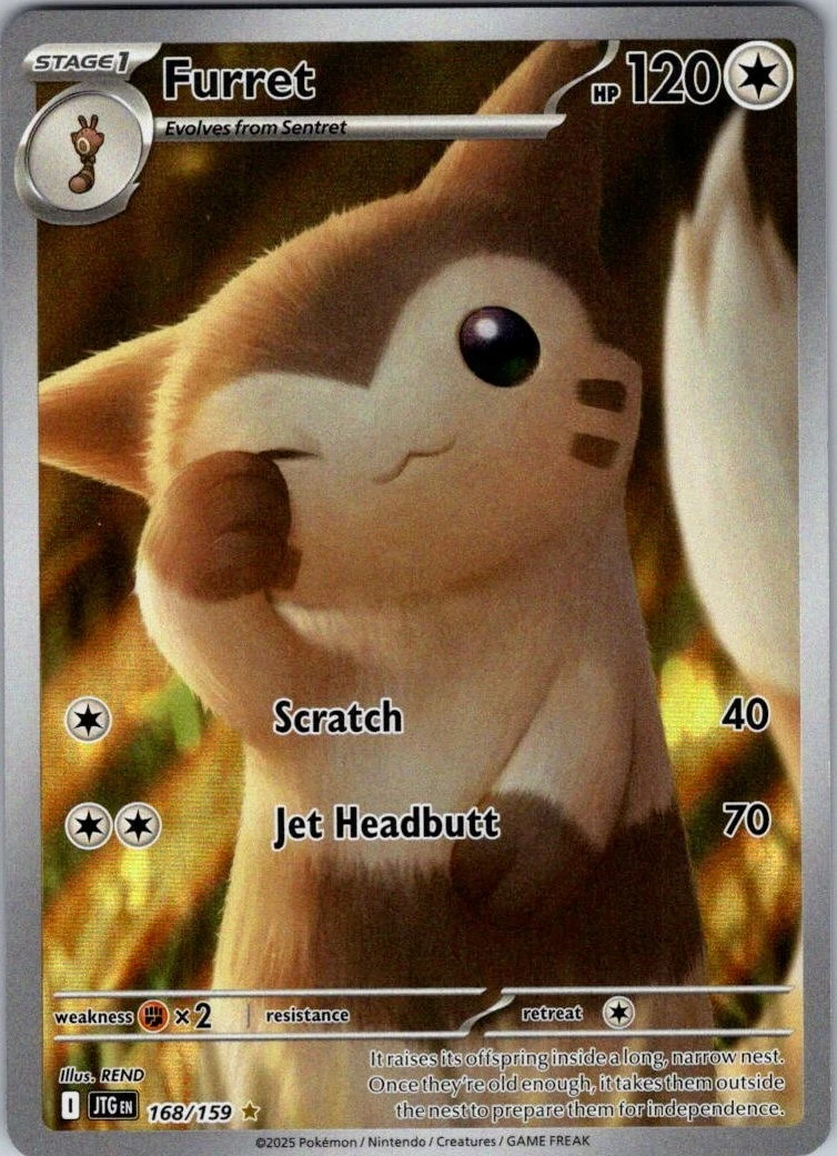 25+ Furret 168/159 Sv09: Journey Together for sale | Updated Oct 2026