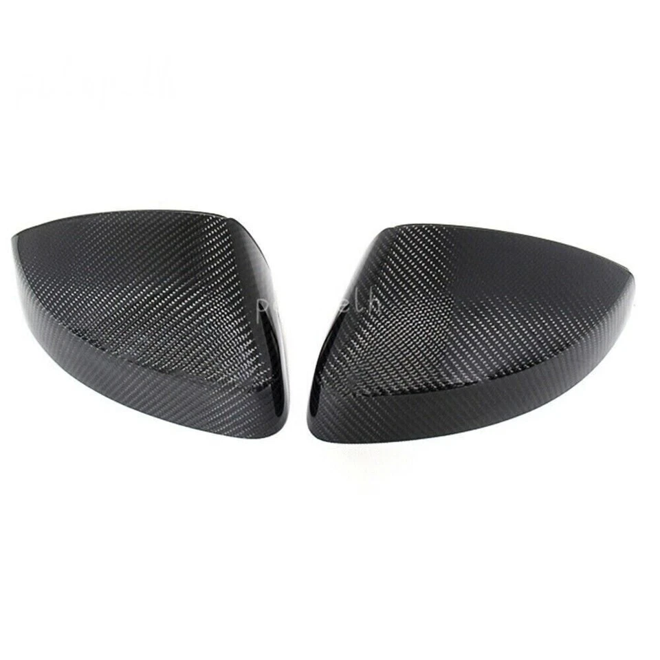 УГЛЕРОДНОЕ ВОЛОКНО ДЛЯ AUDI A3 S3 RS3 СО ВСПОМОГАТЕЛЬНОЙ ЛАМПОЙ 2015-20 КРЫШКИ БОКОВЫХ ЗЕРКАЛ - Изображение 3 из 4