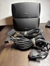 Pair - Bose CineMate Wired Surround Speakers D465-065 With Cables