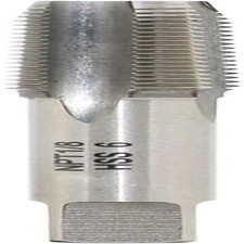 1/8 27 NPT Tapered Pipe Thread Tap High Speed Steel Pipe Thread Tap