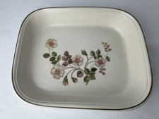 Vintage Marks & Spencer Autumn Leaves Large Serving Lasagne Dish Made in England
