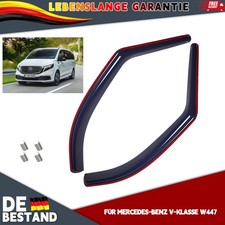 2-Tlg Windabweiser Regenabweiser Für Mercedes Vito Viano W639 2003-2014