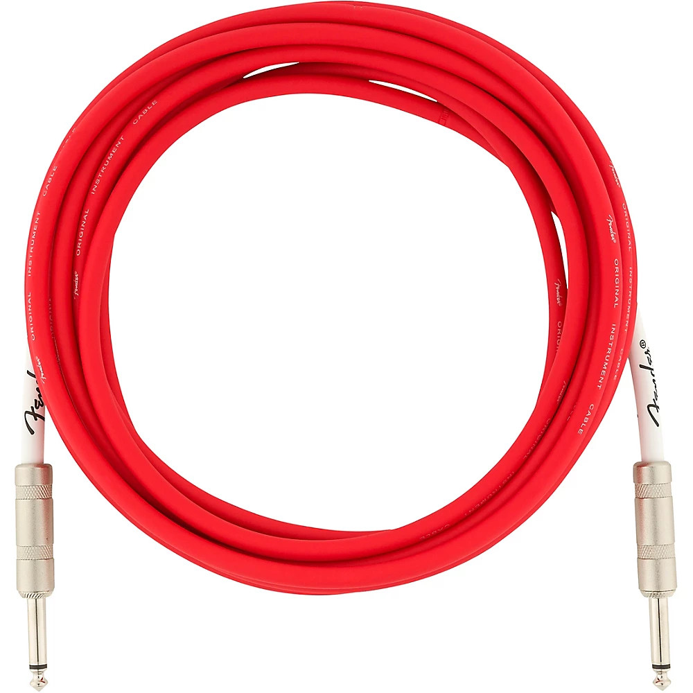 Fender Original Series Straight to Straight Instrument Cable 15 ft Fiesta Red 5290₽