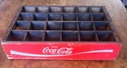 Genuine Vintage Australian Wooden Coca-Cola Coke Crate Date Stamped June 1971