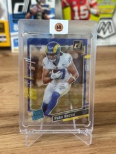 2023 Panini Donruss Clearly Rated Rookie Logo Holo SSP Puka Nacua RC Rams