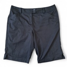 Callaway Golf Shorts Women’s Size 10 W32 Black Lightweight Optidri Zip Pockets