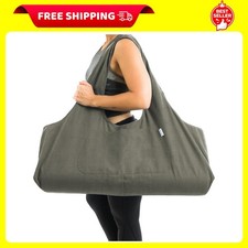 YogiiiTotePRO Olivine Green Yoga Bag Large Lightweight Durable Carrier