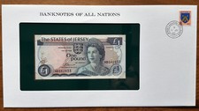 Banknotes of All Nations - Jersey 1 Pound 1976-1988 P-11 UNC