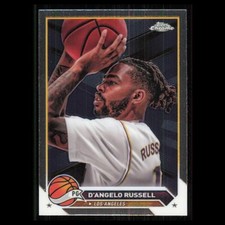 DAngelo Russell #58 2024 Topps Chrome Los Angeles Lakers Basketball Card NBA NM