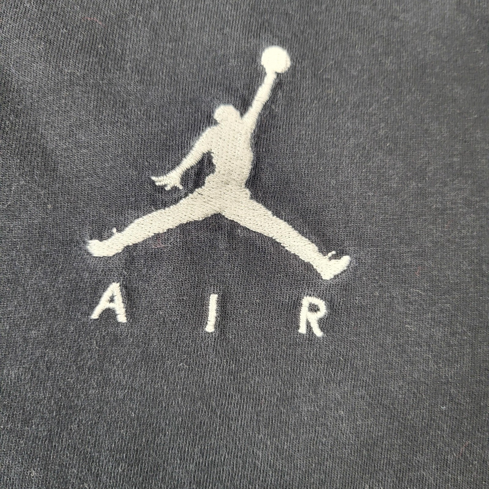 Jordan Shirt Mens Medium Blue Jumpman Air Logo Graphic Tagless Tee Casual image 2