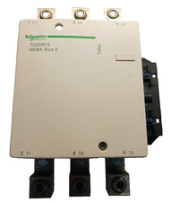 New Schneider Size 5 Contactor 200 HP @ 480 VAC 120 VAC Coil  T02GN13