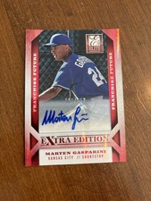 Marten Gasparini 2013 Panini Elite Franchise Future Auto #40 Royals /652