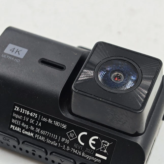 4K Ultra HD Dashcam ZX-3310-675 - Ungetestet, Gebrauchsspuren - Bild 2 von 4