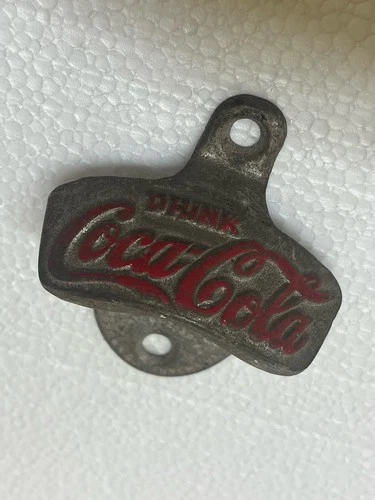 Vintage Starr X Metal Drink Coca-Cola Bottle Opener Made in USA 3.25” X 2.75”X1”