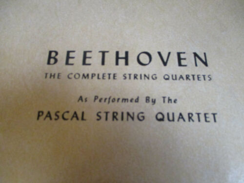 10LP Box PASCAL STRING QUARTET Beethoven The Complete String Quartets - Picture 2 of 6