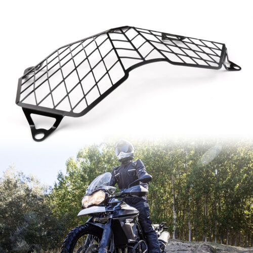 Protector de faros delanteros rejilla protectora para Tiger 800 XC/XCX Explorer 1200 negro V1 - Imagen 4 de 7