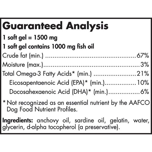 NORDIC NATURALS, OMEGA-3 PET für Hunde und Katzen 90 Weichkapseln SUPER PREIS - Bild 2 von 2