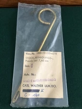 Vintage Walther PPK / PP Brass Cleaning Rod - New Old Stock / NOS