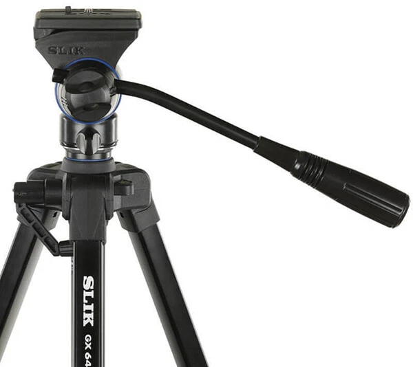 Slik GX 640 Video Lightweight Tripod with Fluid Video Head +Case (UK Stock) BNIB - Image 3 of 4