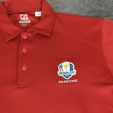 Ryder Cup Hazeltine Polo Shirt Golf Cutter & Buck Adult Medium Short Sleeve Men