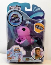 RARE - Fingerlings Light Up Narwhal-Nelly Purple Interactive TOY Kids Gift