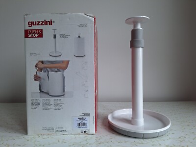Guzzini ''Push & Stop'' Küchenpapierrollenhalter/Spender Ständer Neu in OVP