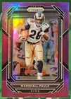 2022 Panini Prizm Football Purple Marshall Faulk #167