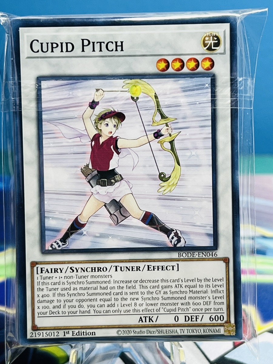 cupid deck yugioh Yugioh! 3x Cupid Pitch BODE-EN046 Common brand new 1st Ed NM