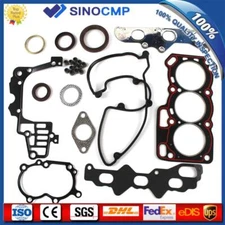 SQR372 Engine Cylinder Head Full Set Gasket Kit fits Joyner Chery 800cc 0.8L