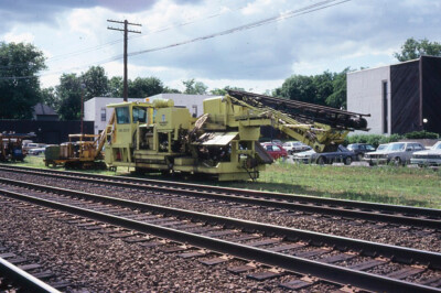 Railroad Slides - Burlington Northern #SWU 205-87 MOW Switch