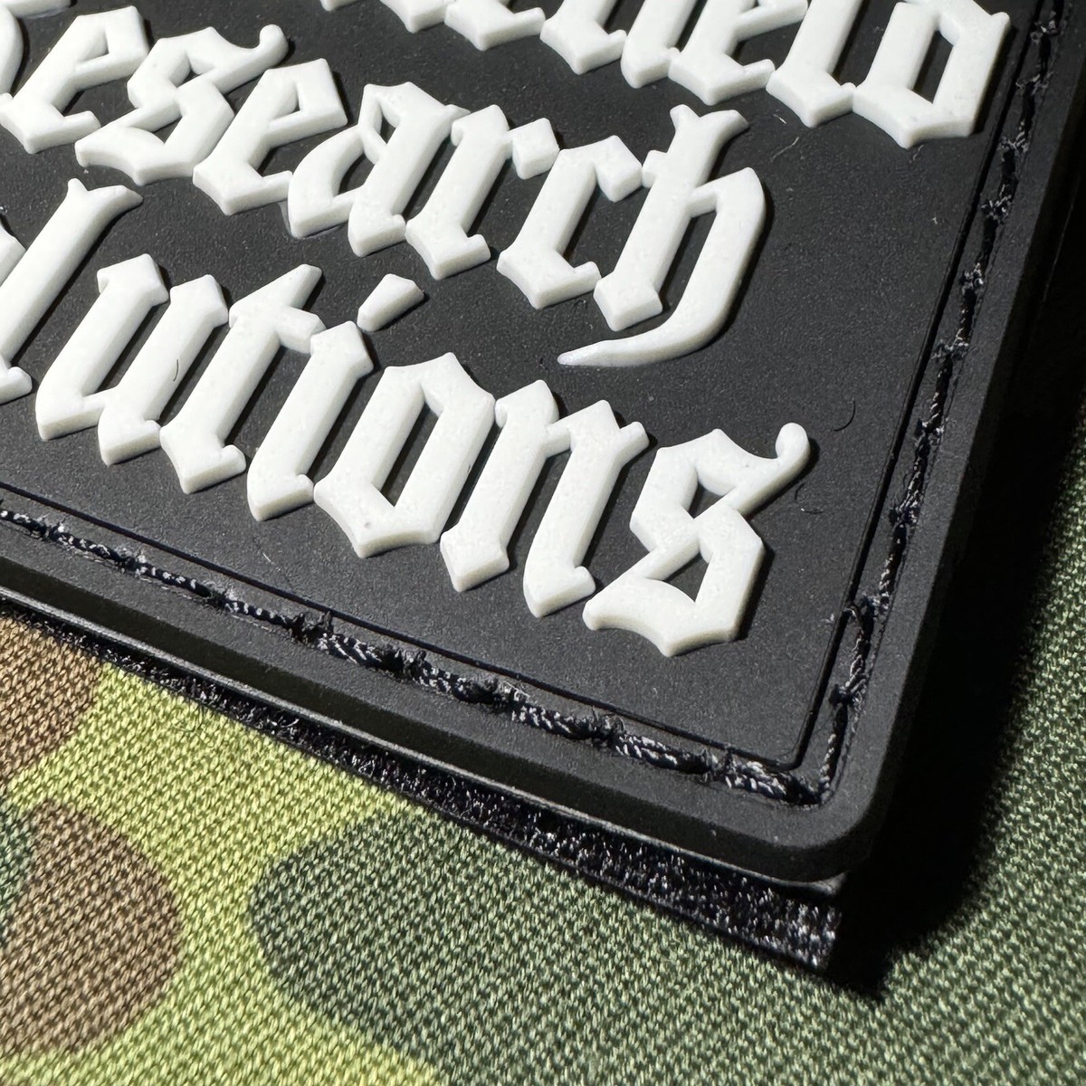 GBRS GROUP PVC Morale Patch LUMINOUS Global Battlefield Research