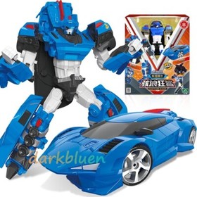 Tobot V GD CAPTAIN ZACK Sports Car  Transforming Robot Vehicle Action Toy 7.9"