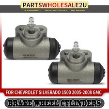 2Pcs Rear Drum Brake Wheel Cylinder for Chevrolet Silverado 1500 GMC Sierra 1500