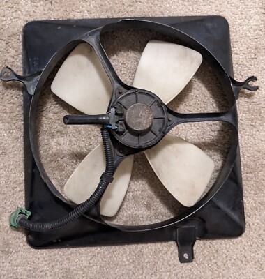 84-87 1984-1987 Honda CRX/Civic Radiator Electric Cooling Fan Radiator ...