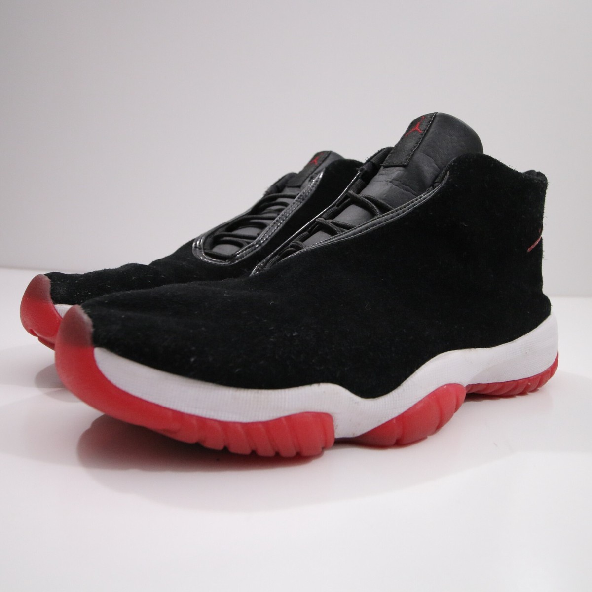 Future Premium Bred Black And Red Jordan Futures Suede Air Jordan