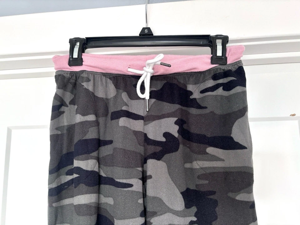 Conjunto de 2 Calças/Pijama Manga Longa Camuflagem Cinza e Rosa Kensie Tamanho P - Imagem 4 de 4