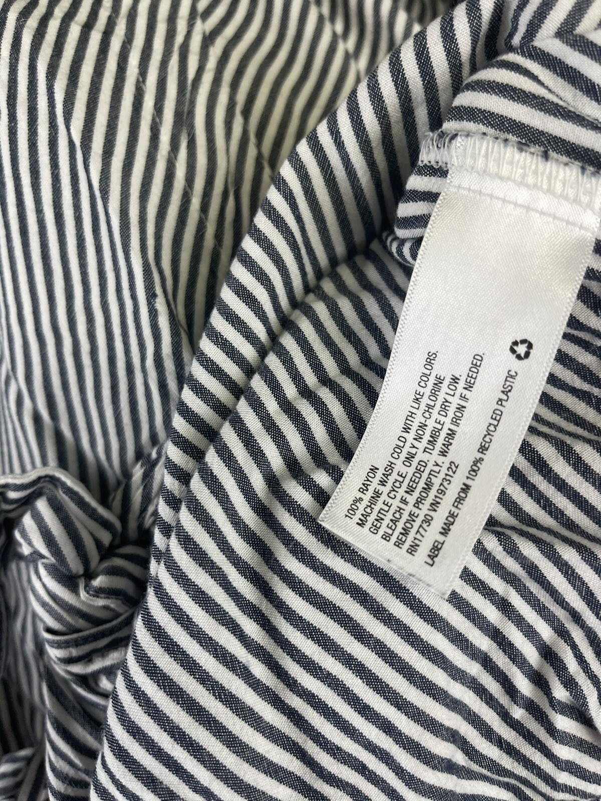 Universal Thread Small Cropped Tie Front Blouse B… - image 9