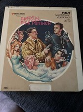 Vintage The Pink Panther RCA Selectavision CED Video Disc Laser disc