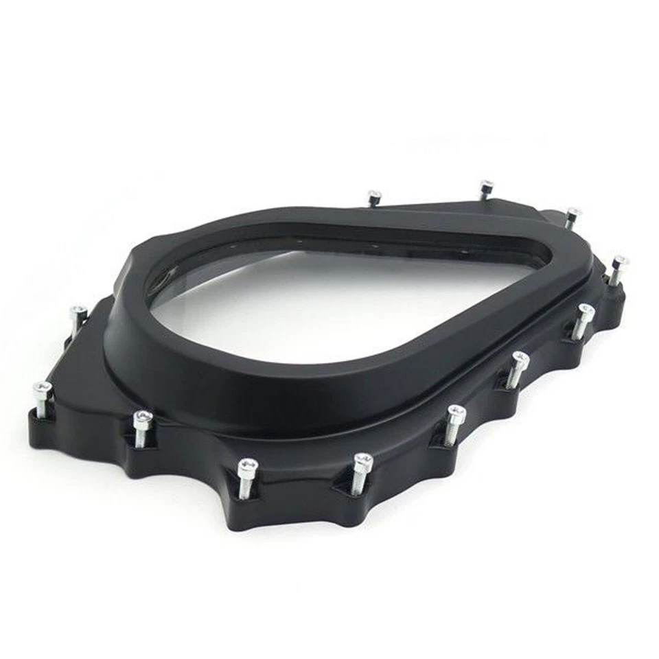 Cubierta de embrague del estator del motor derecho transparente para Honda CBR 1000RR 2004-2007 05 Foto 3 de 4