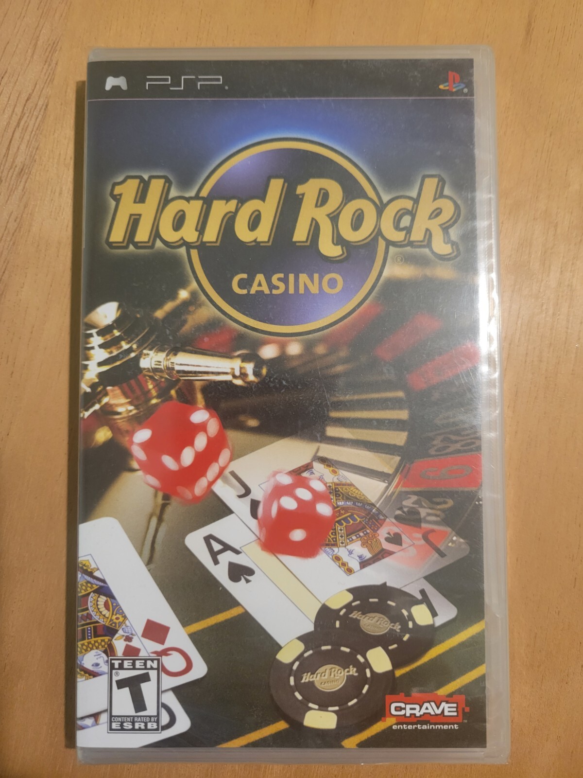Crave Entertainment HARD ROCK CASINO (Sony PSP, 2007) BRAND NEW! SEALED