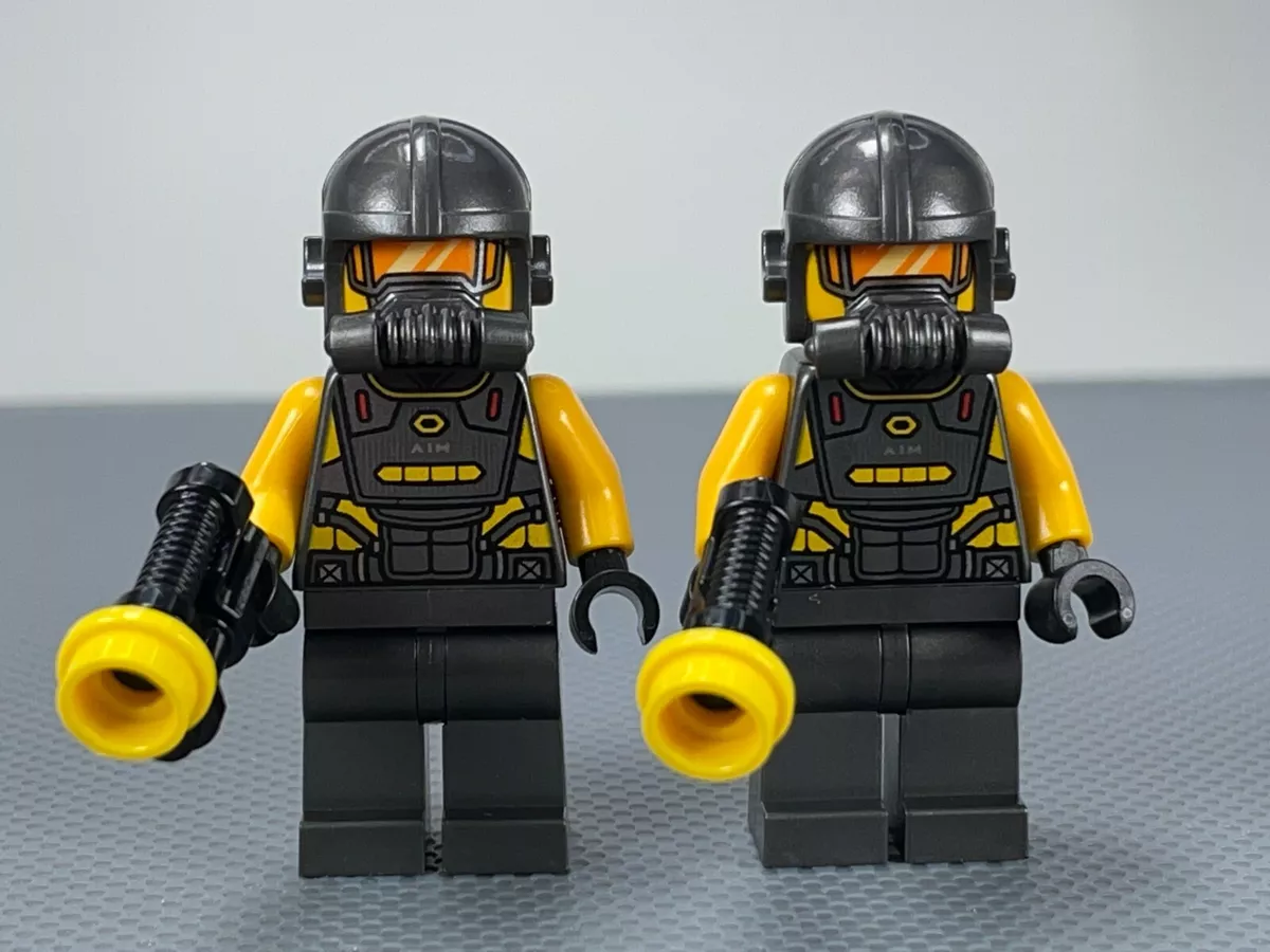 AIM Agent 76166 76143 76167 LEGO Marvel Super Heroes Avengers MiniFigure Lot x2
