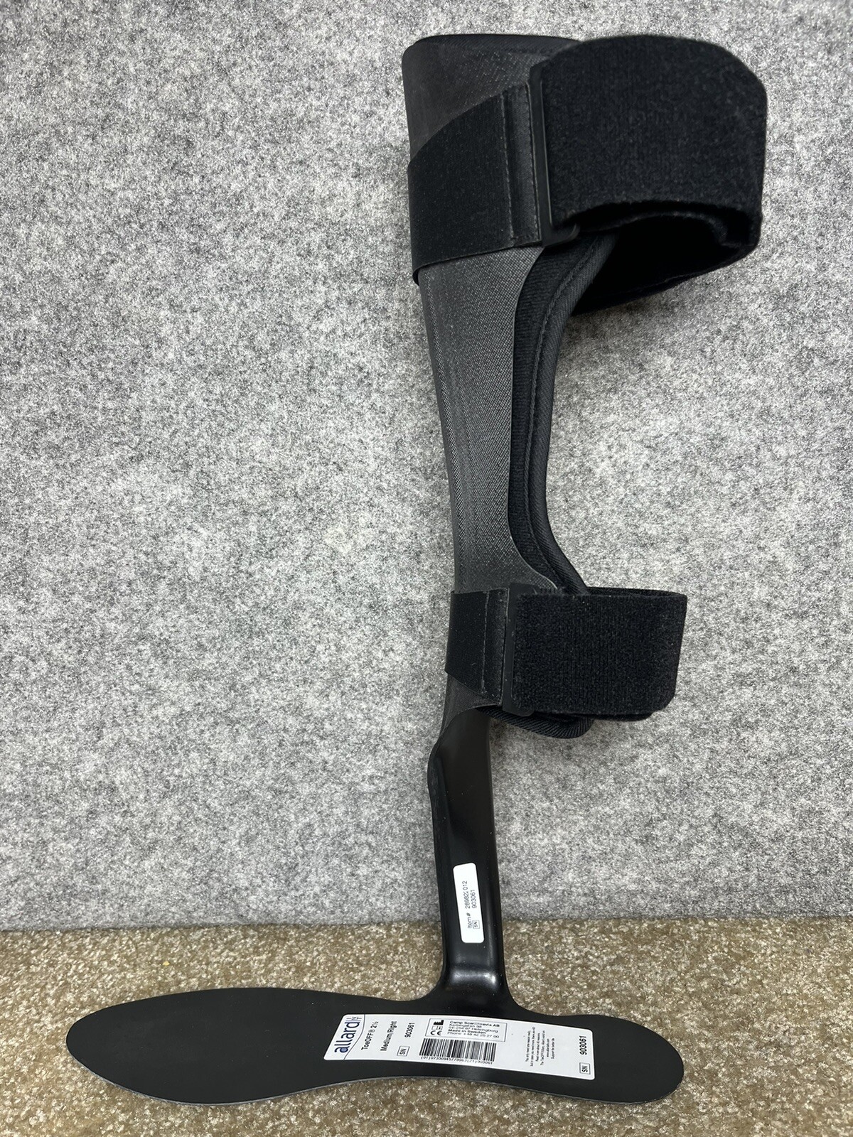 Allard Toe Off 2 1/2 AFO Medium Right Carbon Fiber w/ D Ring eBay