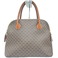 CELINE Macadam PVC Handbag Purse Authentic from Japan