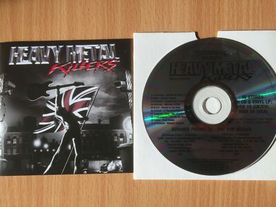 ''HEAVY METAL KILLERS'' - EARACHE-RAM-VOLTAX-ENFORCER-H.O.D.RARE PROMO CD 2008-NEW